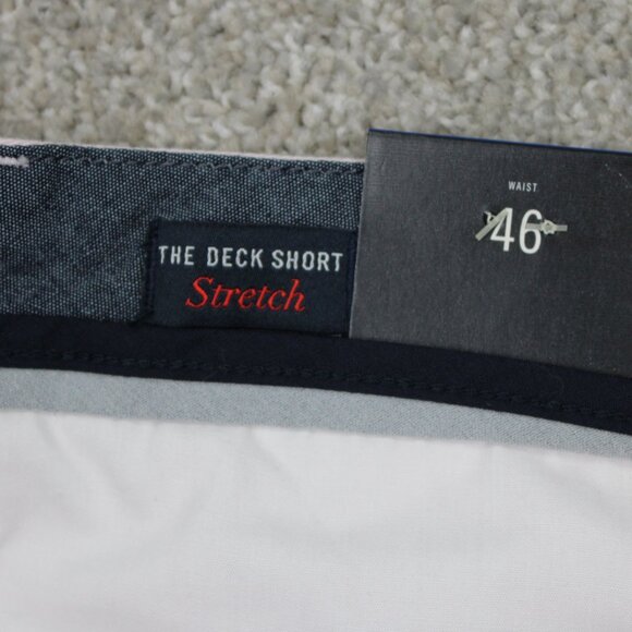 Nautica Deck Stretch Chino Shorts NWT Mens 46W Pink Cotton Stretch w/ 10" inseam - Picture 11 of 16